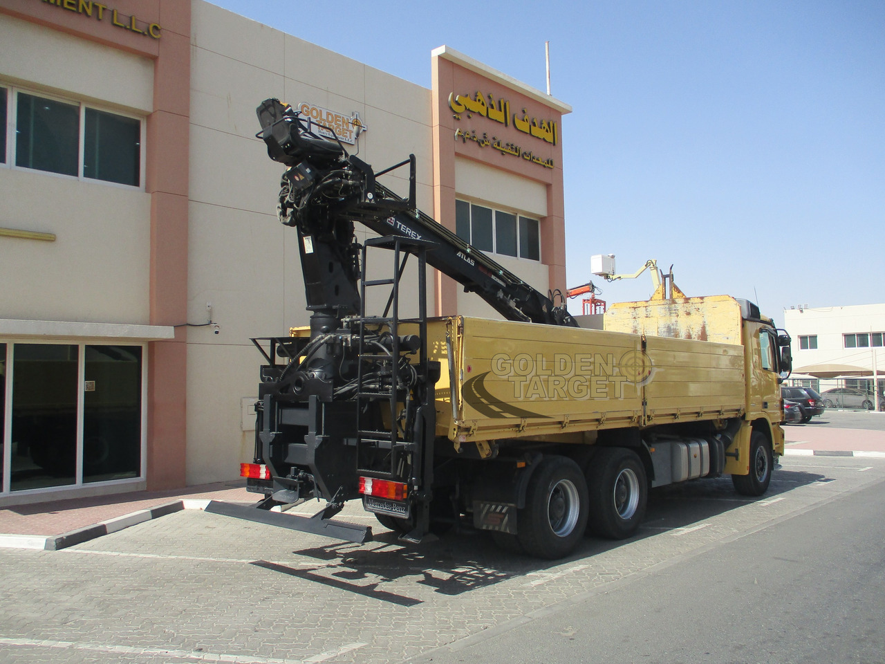 MERCEDES-BENZ ACTROS 2644 6×4 with ATLAS 165.2 Block Crane - Truk derek: gambar 3 MERCEDES-BENZ ACTROS 2644 6×4 with ATLAS 165.2 Block Crane - Truk derek: gambar 3