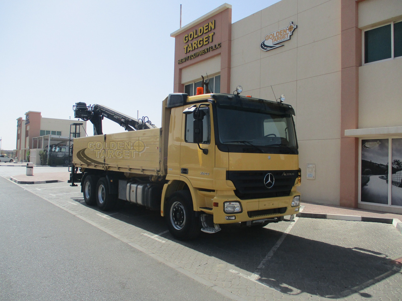 MERCEDES-BENZ ACTROS 2644 6×4 with ATLAS 165.2 Block Crane - Truk derek: gambar 1 MERCEDES-BENZ ACTROS 2644 6×4 with ATLAS 165.2 Block Crane - Truk derek: gambar 1