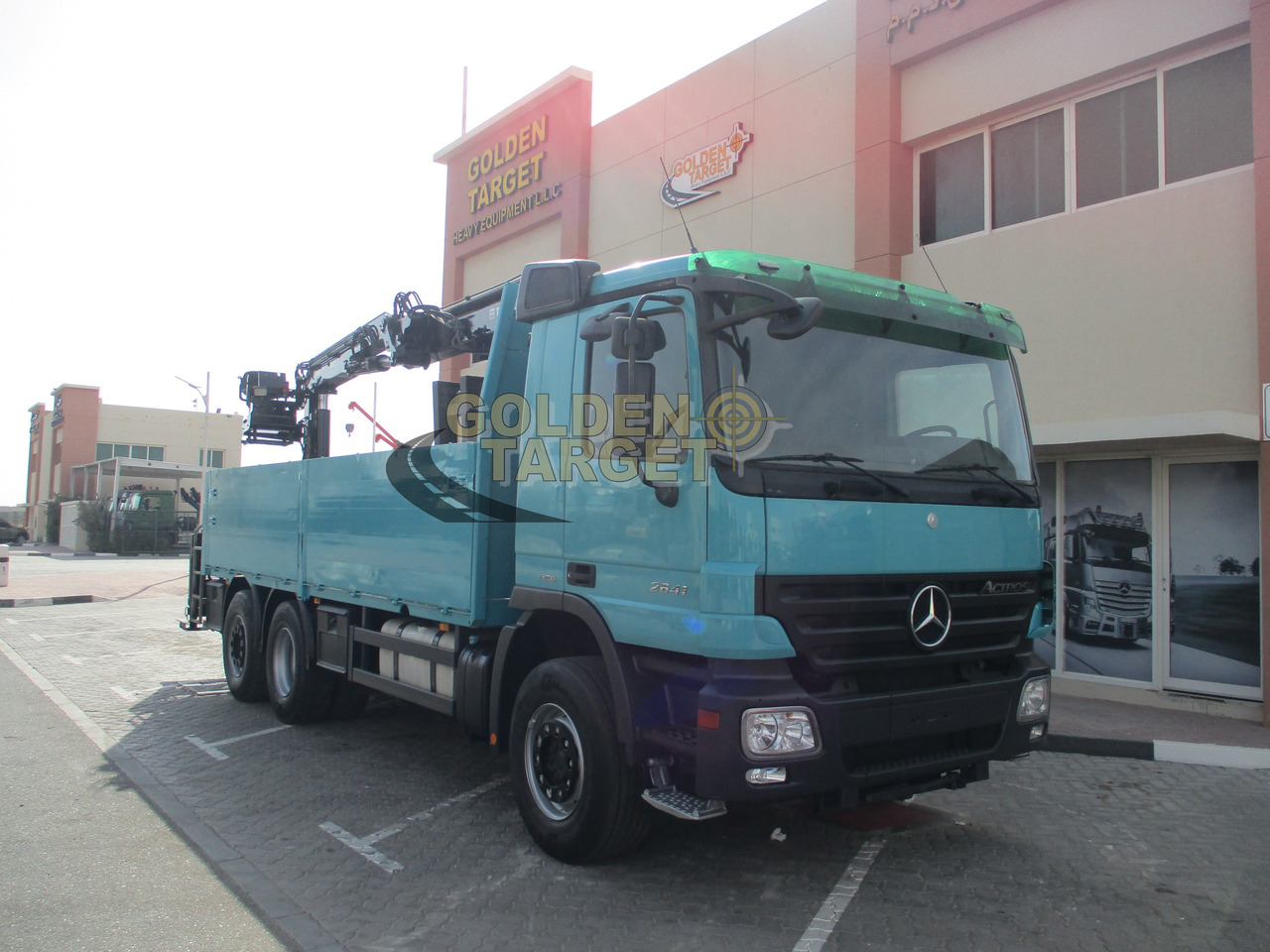 Mercedes-Benz Actros 2641 - Truk flatbed, Truk derek: gambar 1 Mercedes-Benz Actros 2641 - Truk flatbed, Truk derek: gambar 1