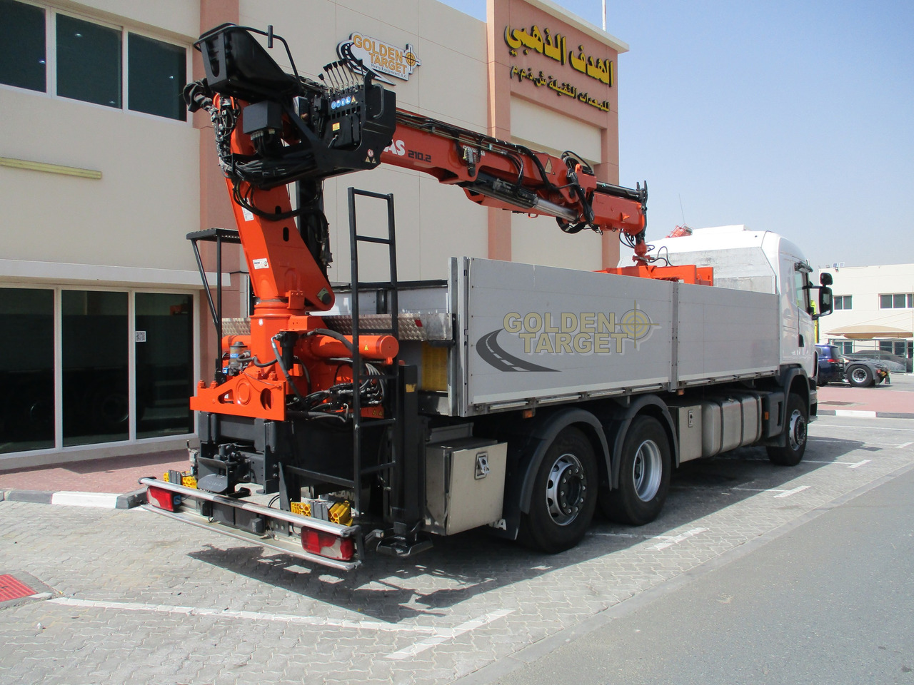 SCANIA G480 6x2 with ATLAS 210.2 Block Crane - Truk derek: gambar 3 SCANIA G480 6x2 with ATLAS 210.2 Block Crane - Truk derek: gambar 3