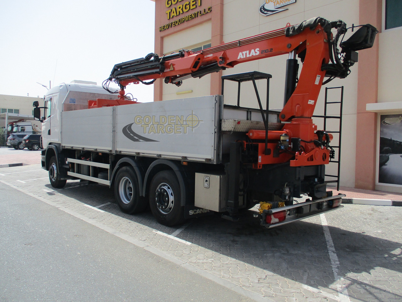 SCANIA G480 6x2 with ATLAS 210.2 Block Crane - Truk derek: gambar 4 SCANIA G480 6x2 with ATLAS 210.2 Block Crane - Truk derek: gambar 4