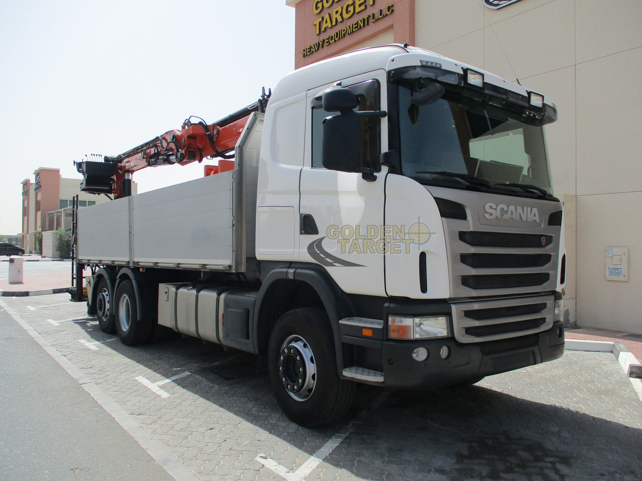 SCANIA G480 6x2 with ATLAS 210.2 Block Crane - Truk derek: gambar 1 SCANIA G480 6x2 with ATLAS 210.2 Block Crane - Truk derek: gambar 1