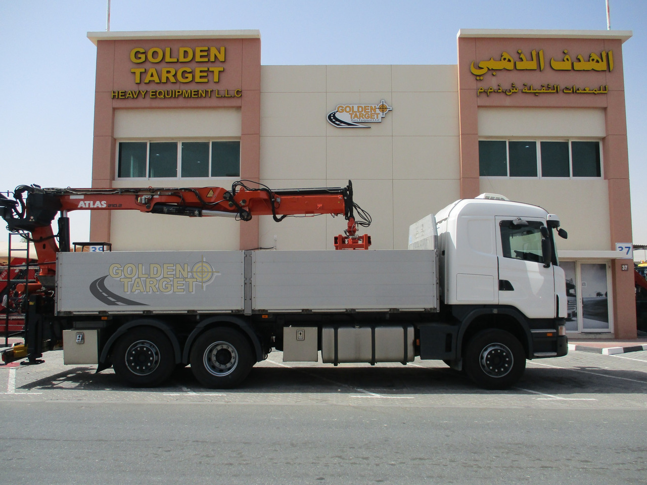 SCANIA G480 6x2 with ATLAS 210.2 Block Crane - Truk derek: gambar 5 SCANIA G480 6x2 with ATLAS 210.2 Block Crane - Truk derek: gambar 5