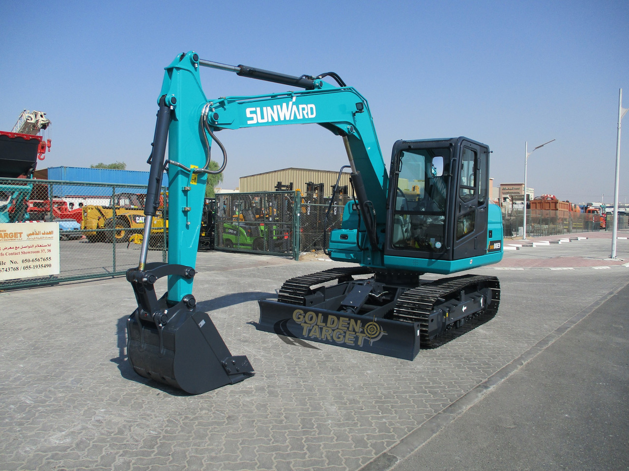 SUNWARD SWE80E9 Mini Hydraulic Excavator - Ekskavator mini: gambar 2 SUNWARD SWE80E9 Mini Hydraulic Excavator - Ekskavator mini: gambar 2