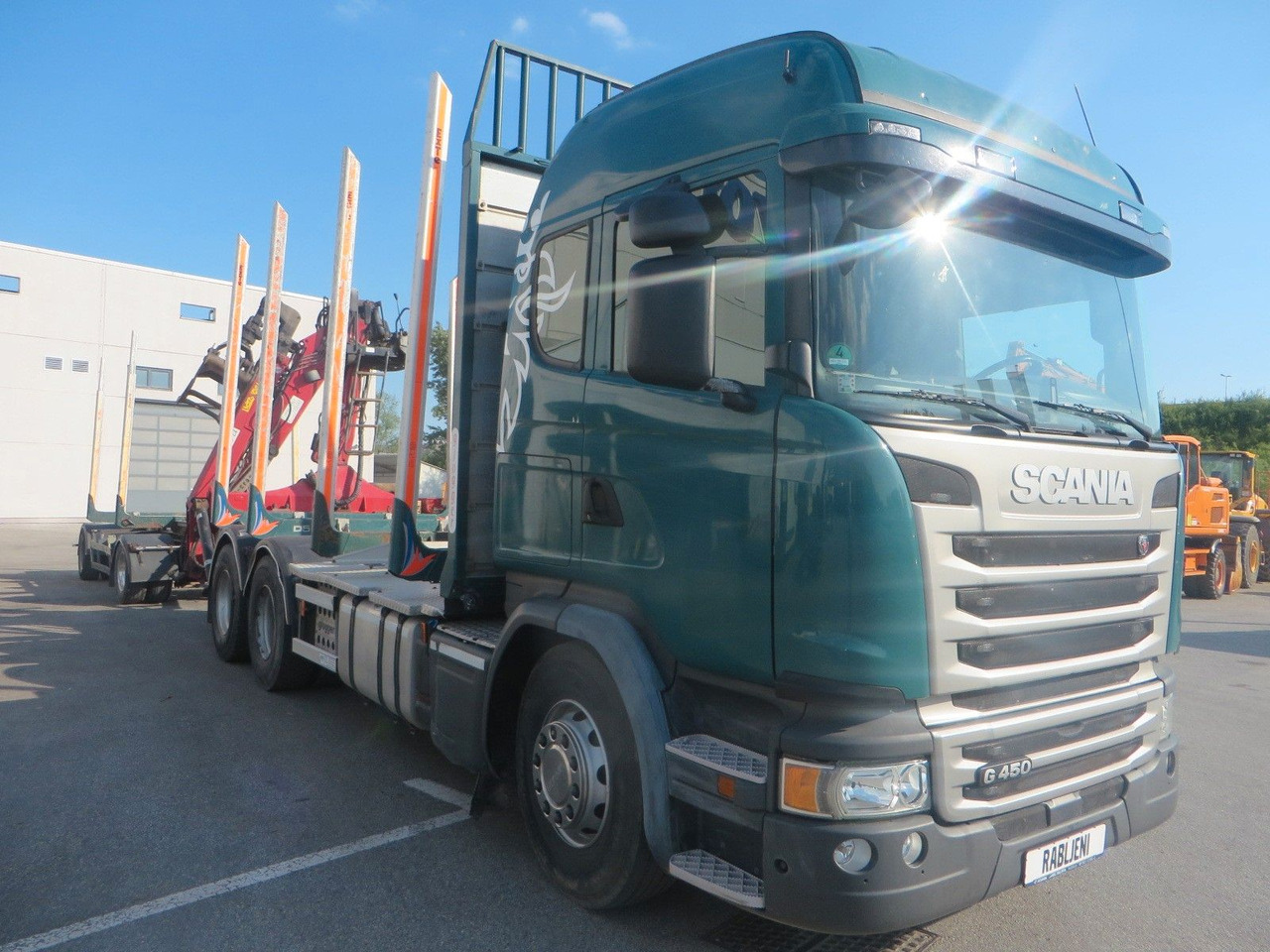 Scania G450 6x4Timber - Truk logging, Truk derek: gambar 2 Scania G450 6x4Timber - Truk logging, Truk derek: gambar 2