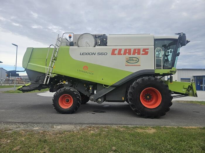 Claas Lexion 560 - Pemanen gabungan: gambar 4 Claas Lexion 560 - Pemanen gabungan: gambar 4
