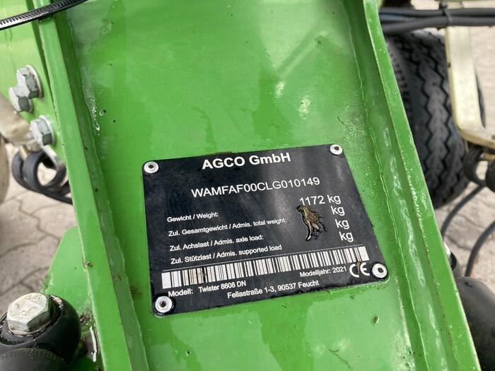 Fendt Twister 8608 DN - Tedder/ Menyapu: gambar 5 Fendt Twister 8608 DN - Tedder/ Menyapu: gambar 5