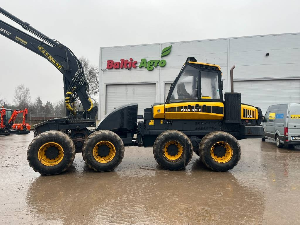 Ponsse Ergo 8W - Peralatan pemanen: gambar 1 Ponsse Ergo 8W - Peralatan pemanen: gambar 1