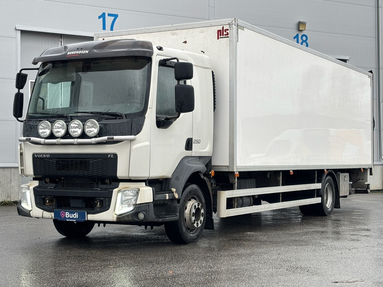 Distributionsbil Volvo FL 250 -2015 - Truk box: gambar 1 Distributionsbil Volvo FL 250 -2015 - Truk box: gambar 1