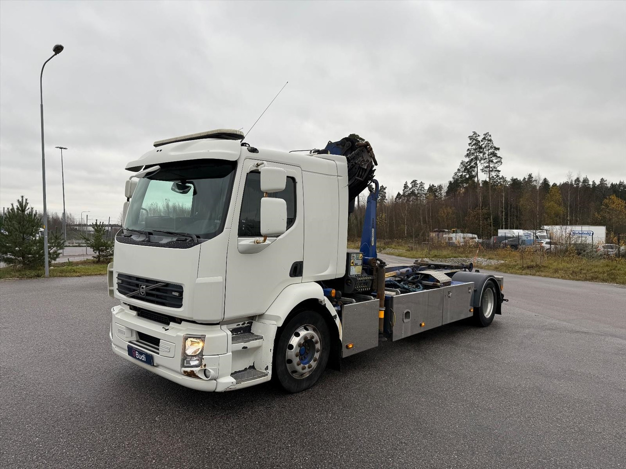 Kranväxlare Volvo FL 4*2 -2013 | Palfinger PK 120002-EH | Palift - Hook lift, Truk derek: gambar 1 Kranväxlare Volvo FL 4*2 -2013 | Palfinger PK 120002-EH | Palift - Hook lift, Truk derek: gambar 1