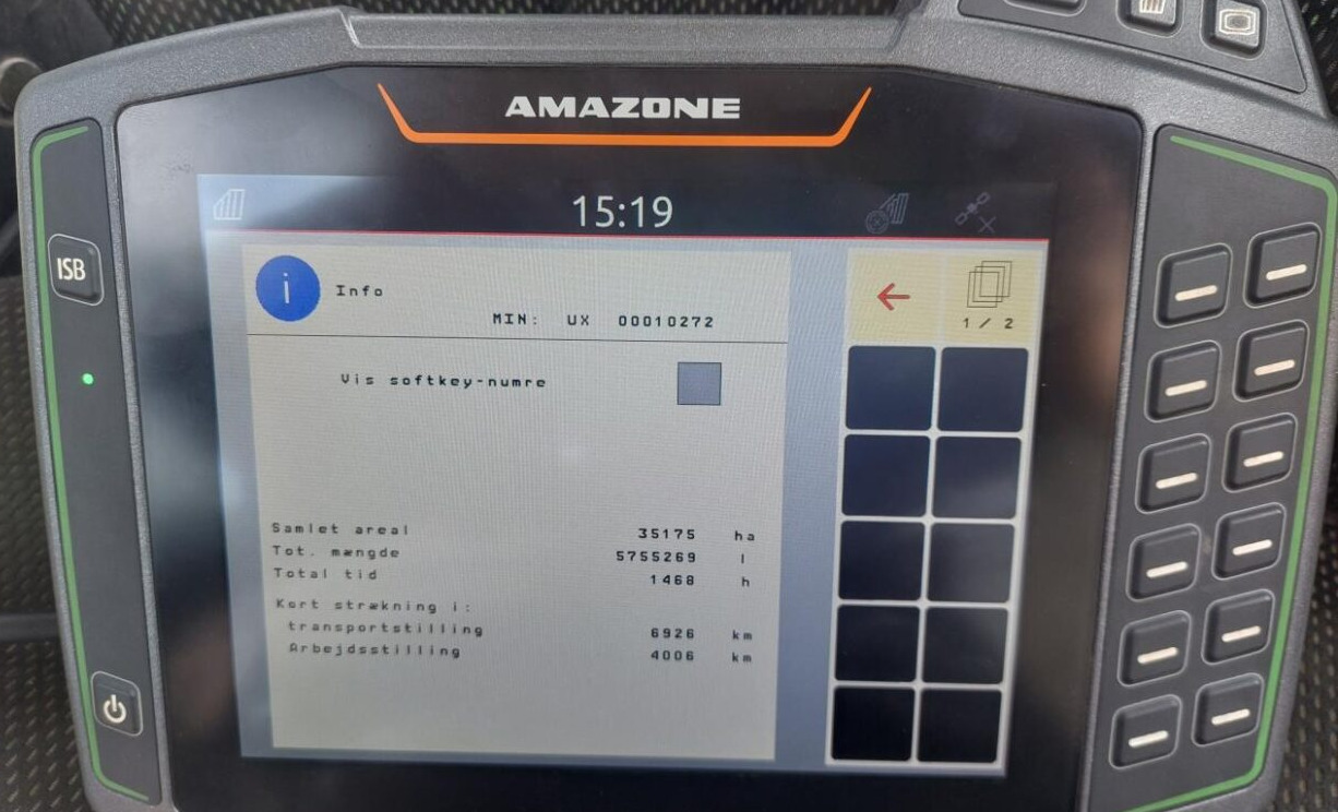 Penyemprot tertinggal Amazone UX 6200 Super 28-30 M: gambar 14