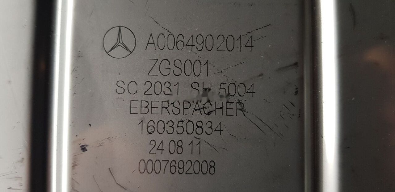 Eberspächer SC 2031 SH 5004 Mercedes-Benz ACTROS MB2 - Konverter katalitik untuk Truk: gambar 5 Eberspächer SC 2031 SH 5004 Mercedes-Benz ACTROS MB2 - Konverter katalitik untuk Truk: gambar 5