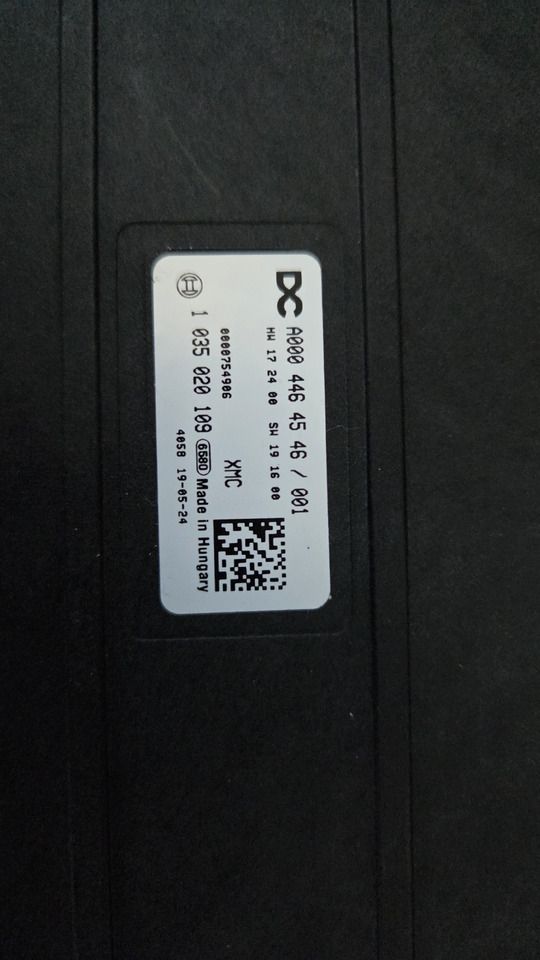 MERCEDES-BENZ PROGRAMMABLE SPECIAL MODUL XMC - Dasbor: gambar 2 MERCEDES-BENZ PROGRAMMABLE SPECIAL MODUL XMC - Dasbor: gambar 2