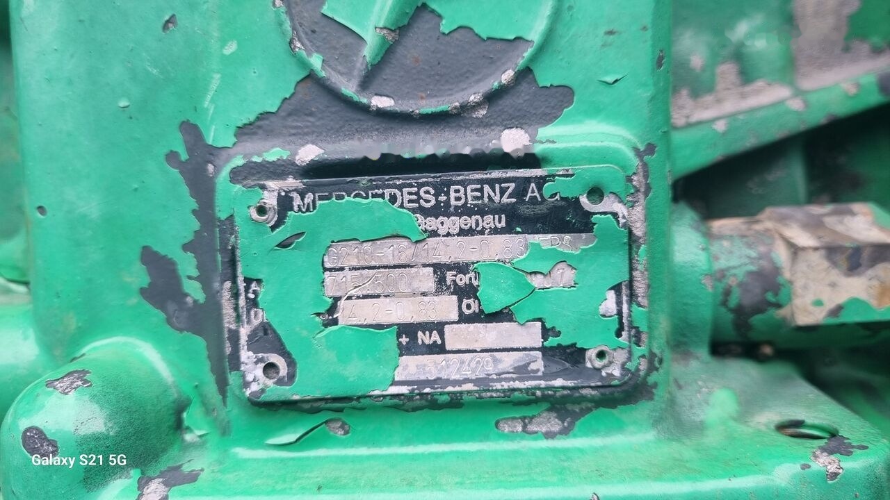 Mercedes-Benz MERCEDES ACTROS MP1 G 210-16 715500 Mercedes-Benz ACTROS MP1 - Gearbox untuk Truk: gambar 3 Mercedes-Benz MERCEDES ACTROS MP1 G 210-16 715500 Mercedes-Benz ACTROS MP1 - Gearbox untuk Truk: gambar 3