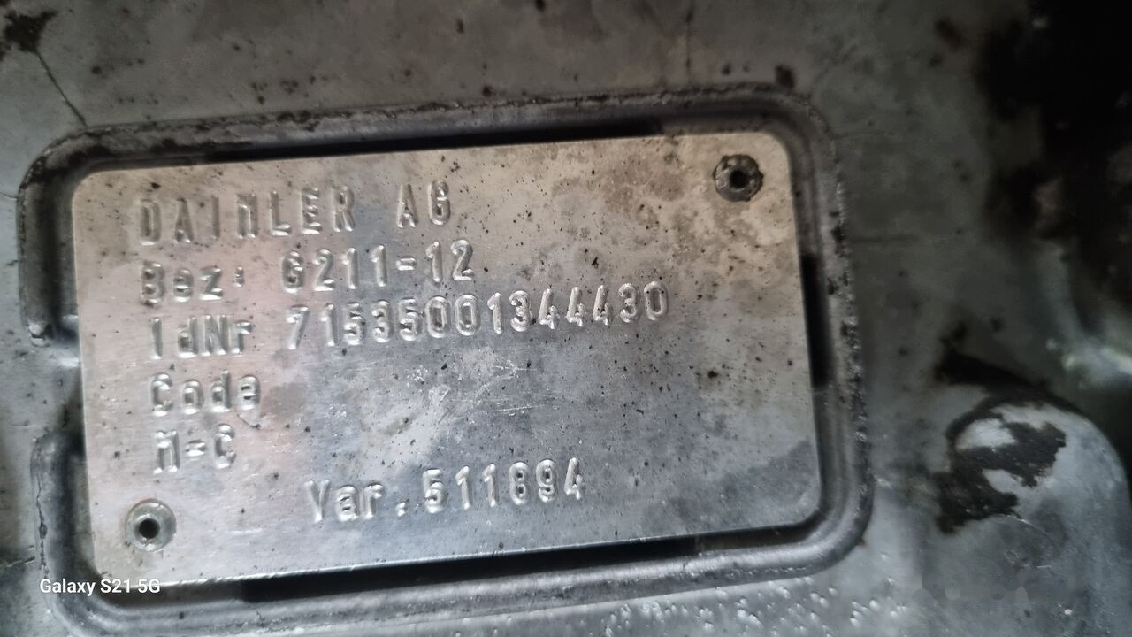 Mercedes-Benz MERCEDES ACTROS MP3 G211-12 715350 Mercedes-Benz ACTROS MP3 - Gearbox untuk Truk: gambar 5 Mercedes-Benz MERCEDES ACTROS MP3 G211-12 715350 Mercedes-Benz ACTROS MP3 - Gearbox untuk Truk: gambar 5