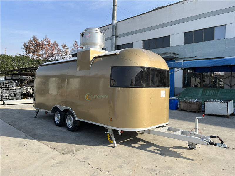 Food Van Airstream Fast Food Truck,Coffee Food Trailers - Trailer penjual: gambar 3 Food Van Airstream Fast Food Truck,Coffee Food Trailers - Trailer penjual: gambar 3