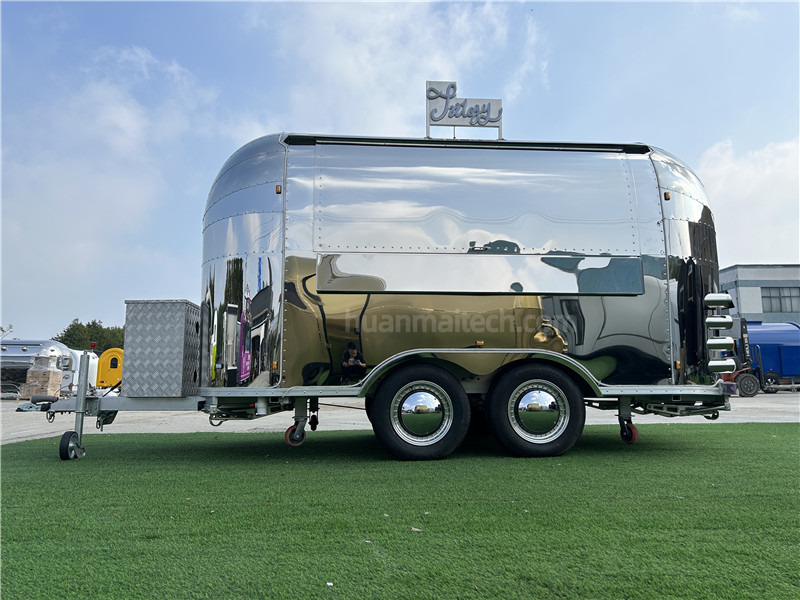 HUANMAI Burger Food Truck Beverage Food Trailer - Trailer penjual: gambar 2 HUANMAI Burger Food Truck Beverage Food Trailer - Trailer penjual: gambar 2