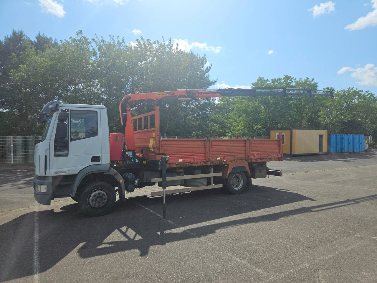 Iveco ML 120E22 Pritsche mit Kran und Funck - Truk flatbed, Truk derek: gambar 3 Iveco ML 120E22 Pritsche mit Kran und Funck - Truk flatbed, Truk derek: gambar 3