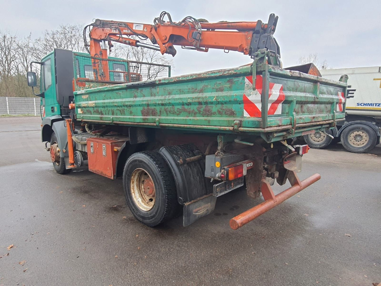 Iveco ML140E18 Dreiseitenkipper 4x4 mit Kran+Greifere - Truk jungkit: gambar 3 Iveco ML140E18 Dreiseitenkipper 4x4 mit Kran+Greifere - Truk jungkit: gambar 3