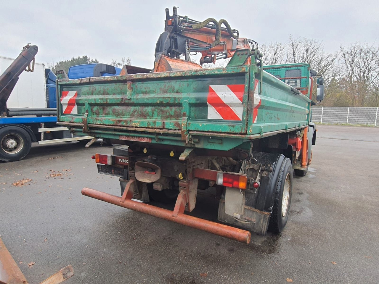 Iveco ML140E18 Dreiseitenkipper 4x4 mit Kran+Greifere - Truk jungkit: gambar 4 Iveco ML140E18 Dreiseitenkipper 4x4 mit Kran+Greifere - Truk jungkit: gambar 4