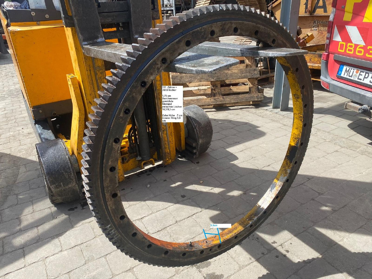 Atlas , O&K - Cincin slewing untuk Peralatan konstruksi: gambar 3 Atlas , O&K - Cincin slewing untuk Peralatan konstruksi: gambar 3