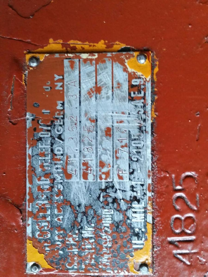 Fuchs 712 - Poros dan bagian untuk Peralatan konstruksi: gambar 5 Fuchs 712 - Poros dan bagian untuk Peralatan konstruksi: gambar 5