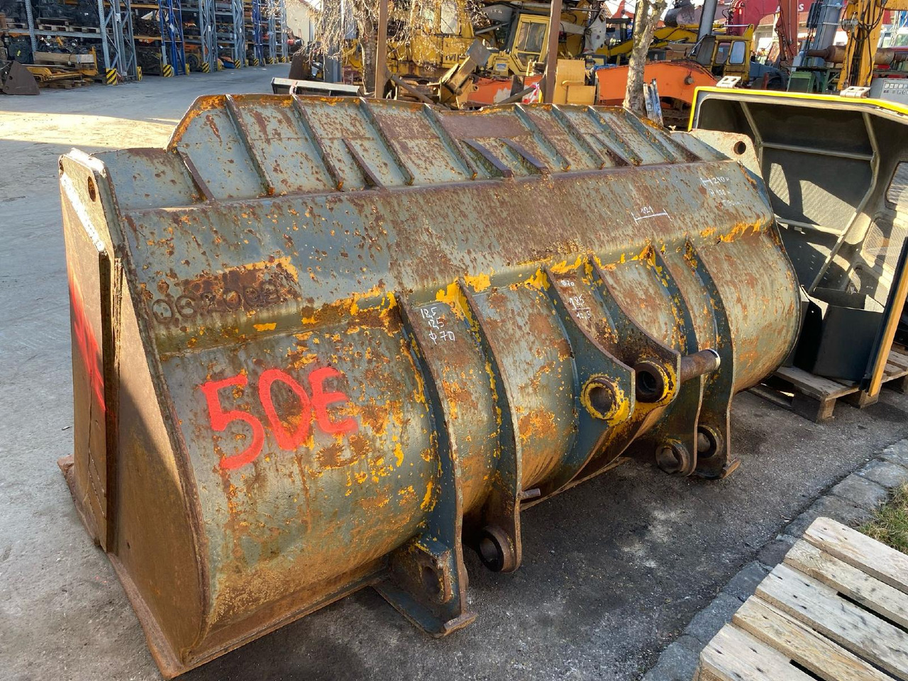 Hanomag 50E - Ember loader untuk Peralatan konstruksi: gambar 2 Hanomag 50E - Ember loader untuk Peralatan konstruksi: gambar 2