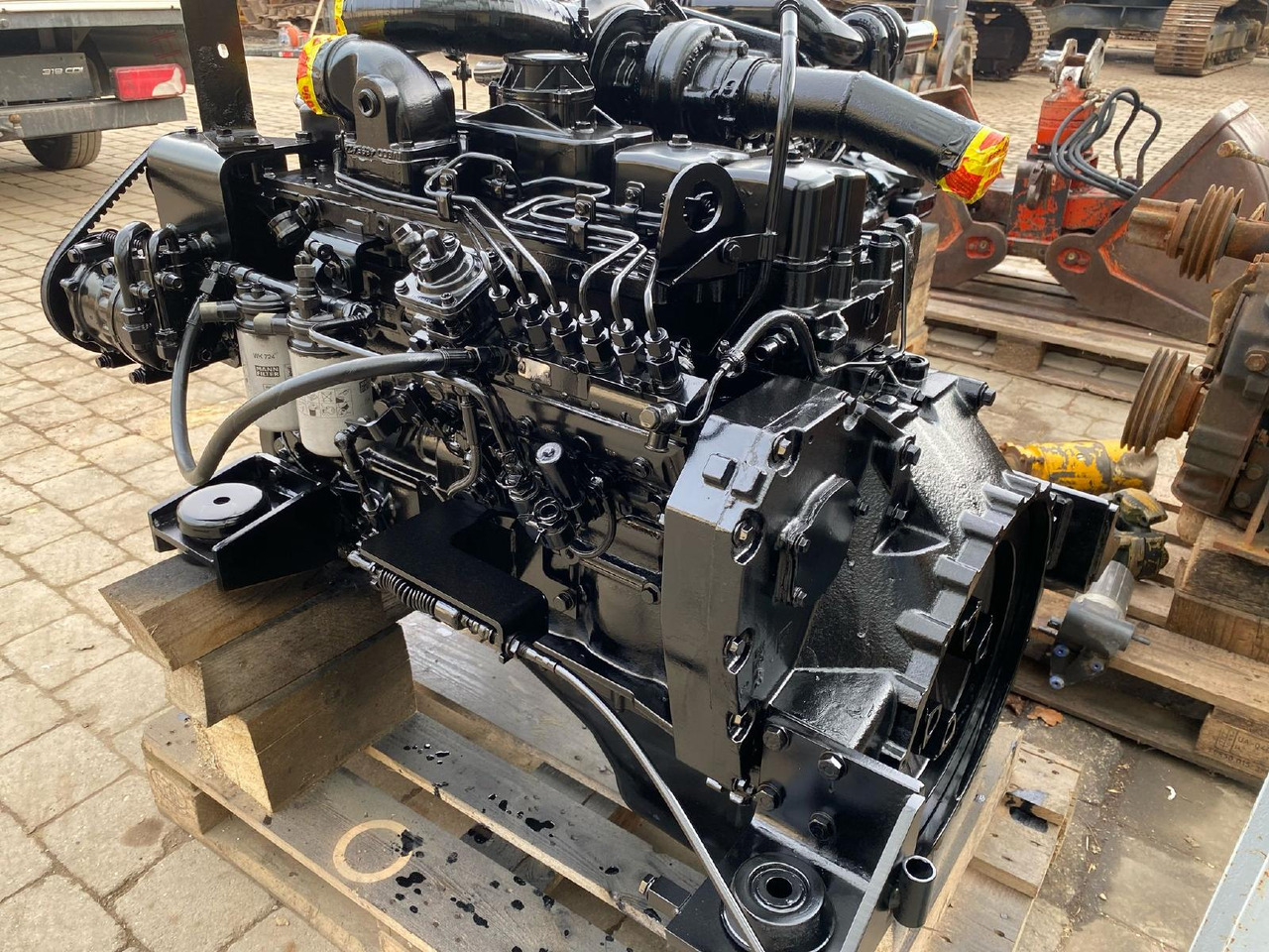 Mesin untuk Peralatan konstruksi Iveco-Motors F4BE0684 B, aus Kobelco 215: gambar 9
