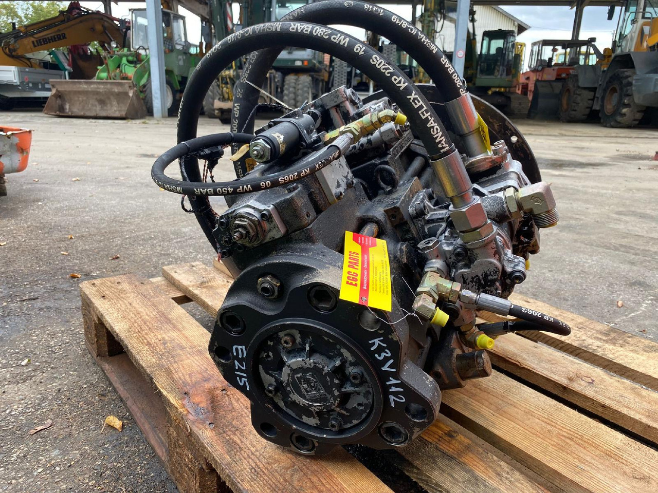 Kawasaki K3V112 aus Fiat Kobelco E 215 - Pompa hidrolik untuk Peralatan konstruksi: gambar 3 Kawasaki K3V112 aus Fiat Kobelco E 215 - Pompa hidrolik untuk Peralatan konstruksi: gambar 3