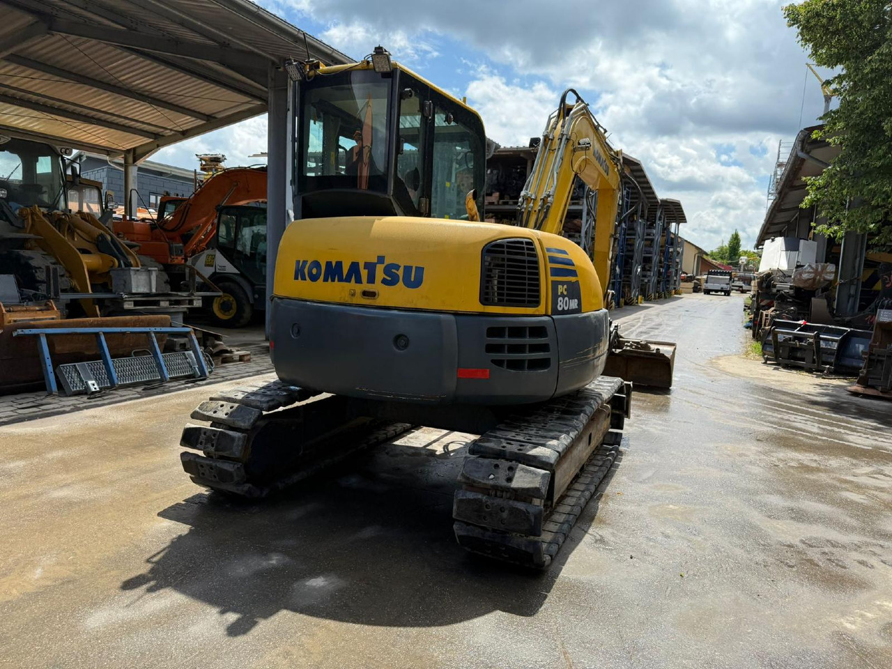 Komatsu PC 80 MR -3 - Ekskavator perayap: gambar 5 Komatsu PC 80 MR -3 - Ekskavator perayap: gambar 5