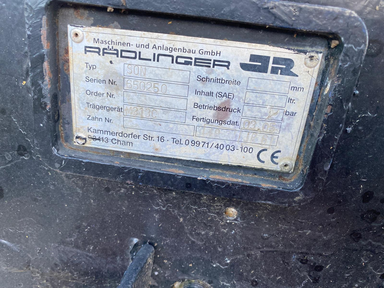 Lehnhoff CAT 313, Rädlinger - Skrup cepat: gambar 2 Lehnhoff CAT 313, Rädlinger - Skrup cepat: gambar 2