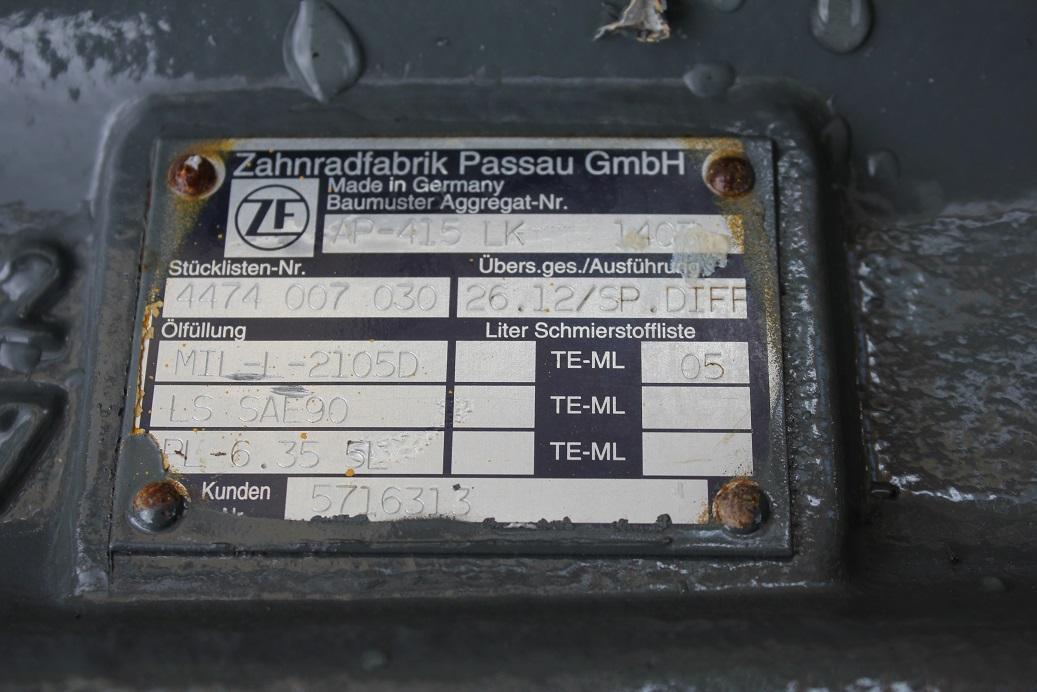 Liebherr ZF AP 415 aus L 574 - Poros dan bagian untuk Peralatan konstruksi: gambar 3 Liebherr ZF AP 415 aus L 574 - Poros dan bagian untuk Peralatan konstruksi: gambar 3