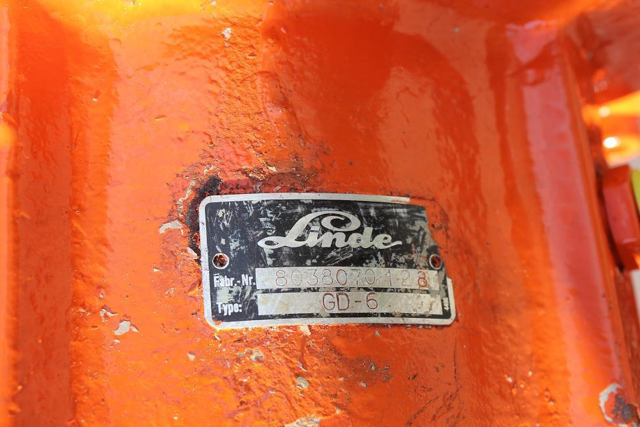 Linde GD 6 - Motor ayun untuk Peralatan konstruksi: gambar 5 Linde GD 6 - Motor ayun untuk Peralatan konstruksi: gambar 5