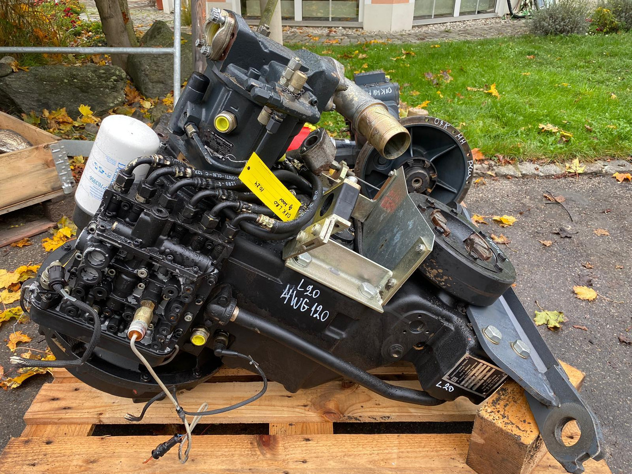 ZF 4 WG 120 aus O&K L 20 - Gearbox untuk Peralatan konstruksi: gambar 1 ZF 4 WG 120 aus O&K L 20 - Gearbox untuk Peralatan konstruksi: gambar 1