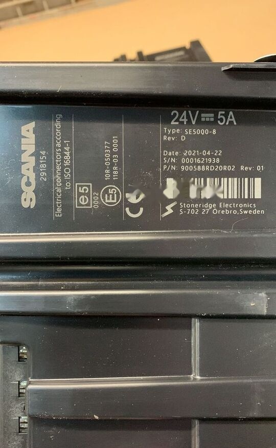 Scania NOWY 24V 5A 2918154 TYPE: SE5000-8 2918154   Scania truck - Tachographs untuk Truk: gambar 3 Scania NOWY 24V 5A 2918154 TYPE: SE5000-8 2918154   Scania truck - Tachographs untuk Truk: gambar 3