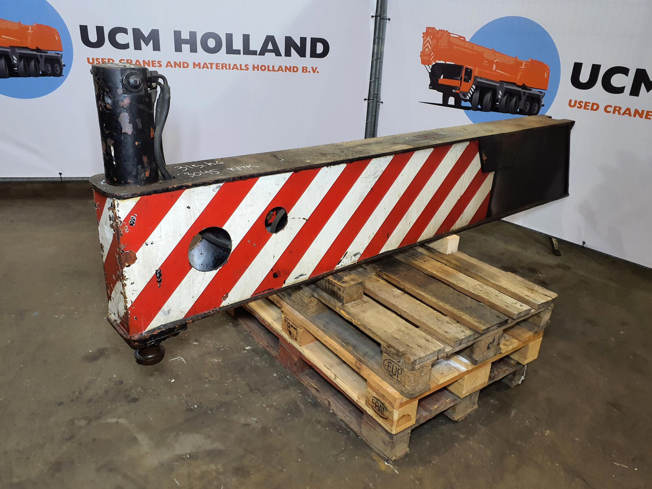 Krupp KMK 3045 outrigger beam complete - Penangguhan untuk Derek bergerak: gambar 2 Krupp KMK 3045 outrigger beam complete - Penangguhan untuk Derek bergerak: gambar 2