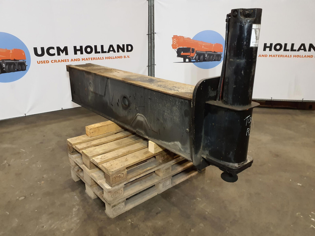 Krupp KMK 5100 sliding beam front - Penangguhan untuk Derek bergerak: gambar 1 Krupp KMK 5100 sliding beam front - Penangguhan untuk Derek bergerak: gambar 1