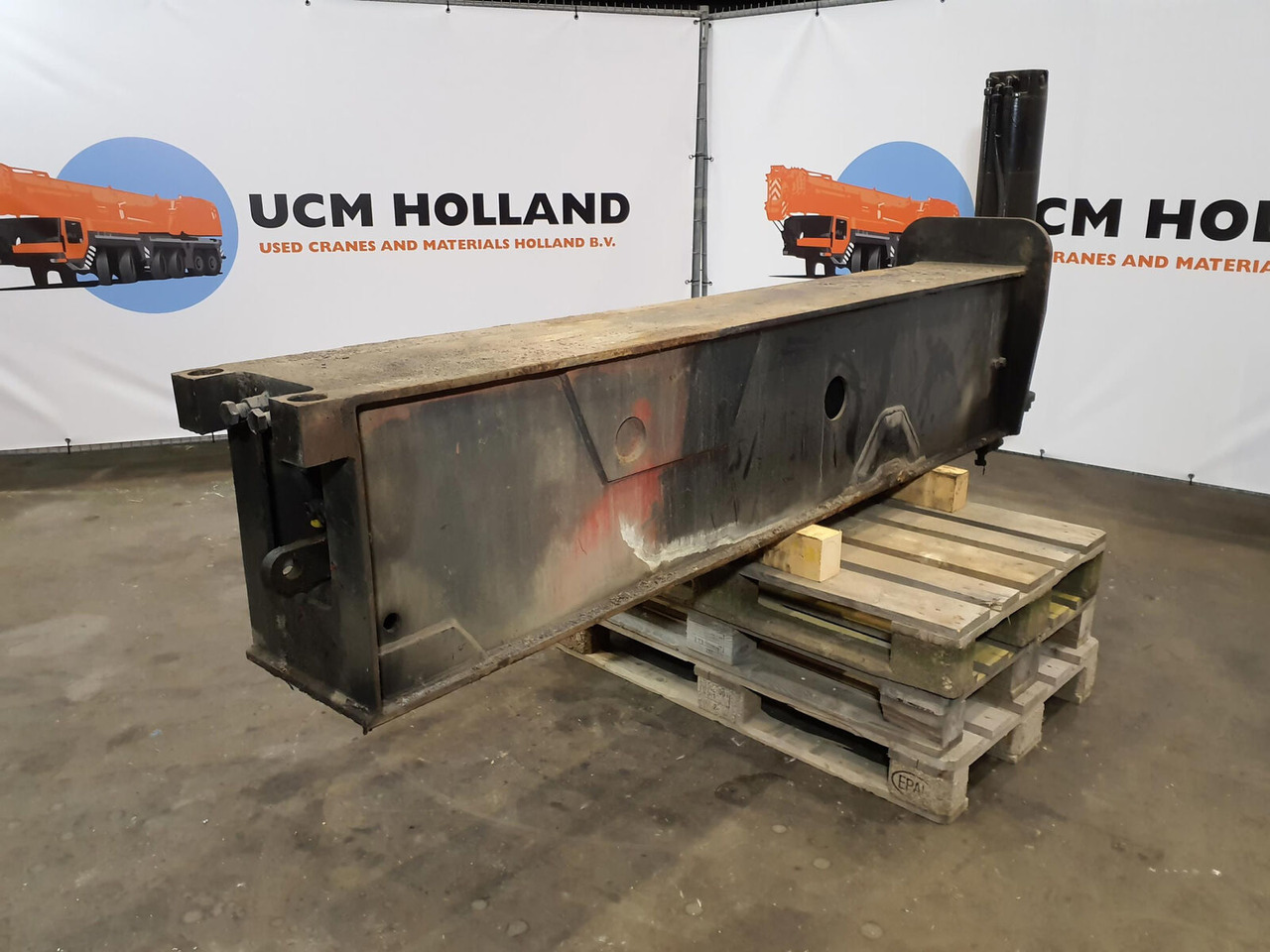 Krupp KMK 5100 sliding beam front - Penangguhan untuk Derek bergerak: gambar 3 Krupp KMK 5100 sliding beam front - Penangguhan untuk Derek bergerak: gambar 3