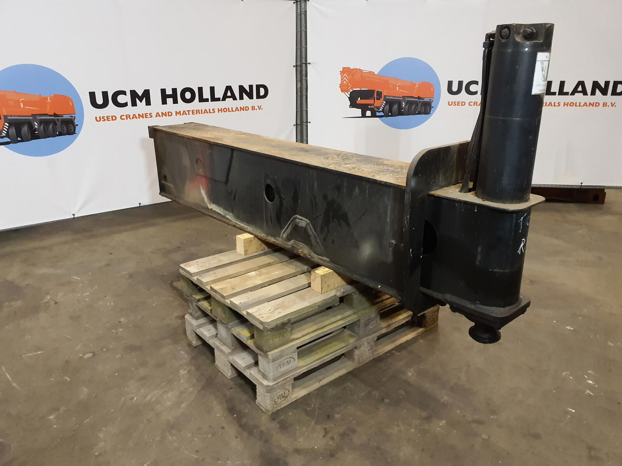 Krupp KMK 5100 sliding beam front - Penangguhan untuk Derek bergerak: gambar 1 Krupp KMK 5100 sliding beam front - Penangguhan untuk Derek bergerak: gambar 1