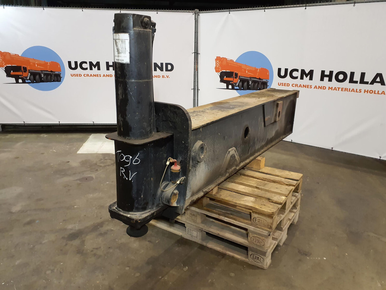 Krupp KMK 5100 sliding beam front - Penangguhan untuk Derek bergerak: gambar 2 Krupp KMK 5100 sliding beam front - Penangguhan untuk Derek bergerak: gambar 2