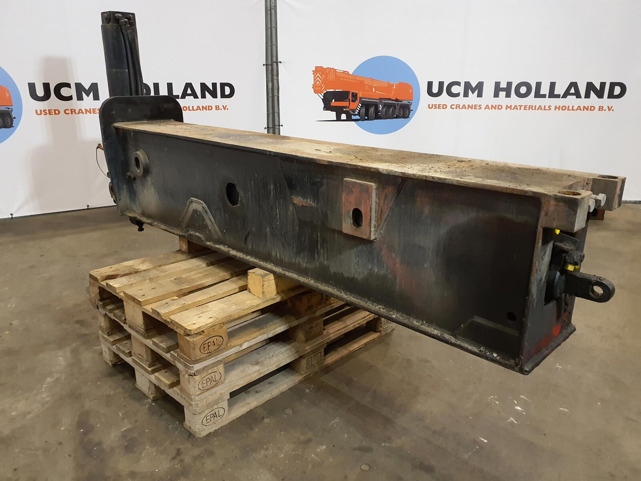 Krupp KMK 5100 sliding beam front - Penangguhan untuk Derek bergerak: gambar 4 Krupp KMK 5100 sliding beam front - Penangguhan untuk Derek bergerak: gambar 4