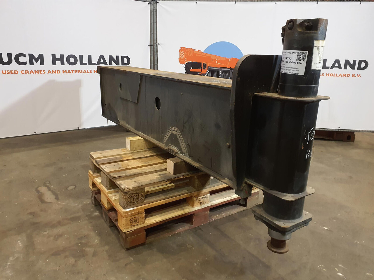 Krupp KMK 5100 sliding beam rear - Penangguhan untuk Derek bergerak: gambar 1 Krupp KMK 5100 sliding beam rear - Penangguhan untuk Derek bergerak: gambar 1