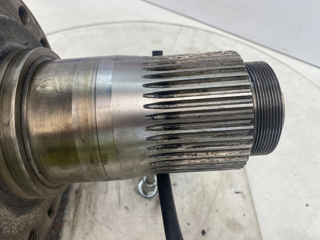 Buku jari kemudi untuk Derek bergerak Liebherr LTM 1025 Steering knuckle 16 holes axle 1: gambar 9