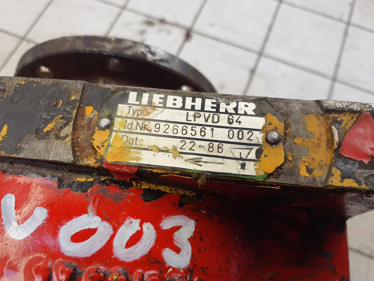 Pompa hidrolik untuk Derek Liebherr LTM 1045 TWO-STAGE PUMP LPVD 64: gambar 6