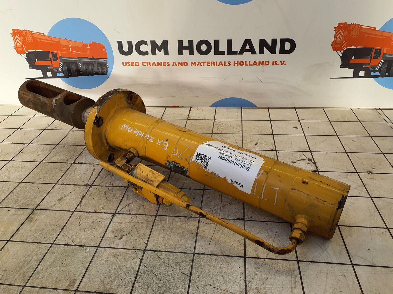Liebherr LTM 1060/1070 counterweight cylinder - Silinder hidrolik untuk Derek bergerak: gambar 4 Liebherr LTM 1060/1070 counterweight cylinder - Silinder hidrolik untuk Derek bergerak: gambar 4