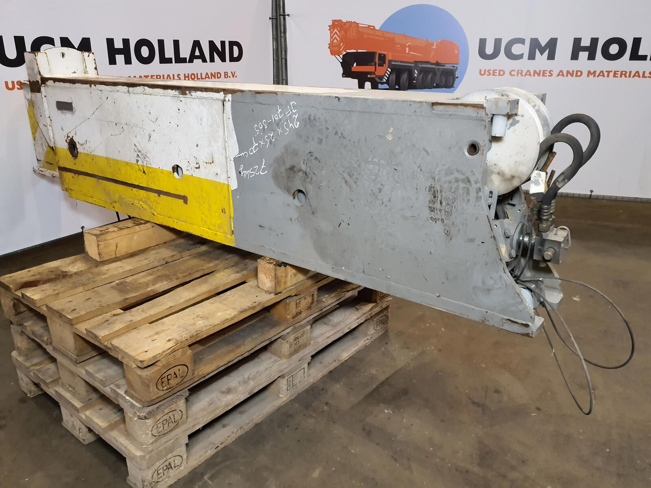 Liebherr LTM 1090-2 outrigger beam rear - Penangguhan untuk Derek: gambar 3 Liebherr LTM 1090-2 outrigger beam rear - Penangguhan untuk Derek: gambar 3