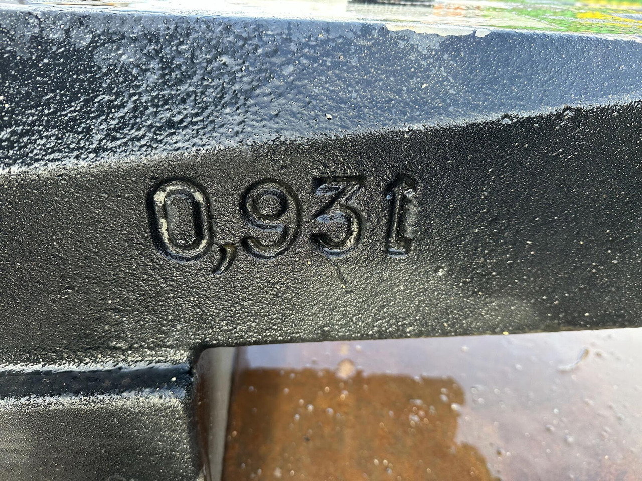 Liebherr LTM 1100-5.2 Counterweight 0,93 ton - Counterweight untuk Derek bergerak: gambar 5 Liebherr LTM 1100-5.2 Counterweight 0,93 ton - Counterweight untuk Derek bergerak: gambar 5