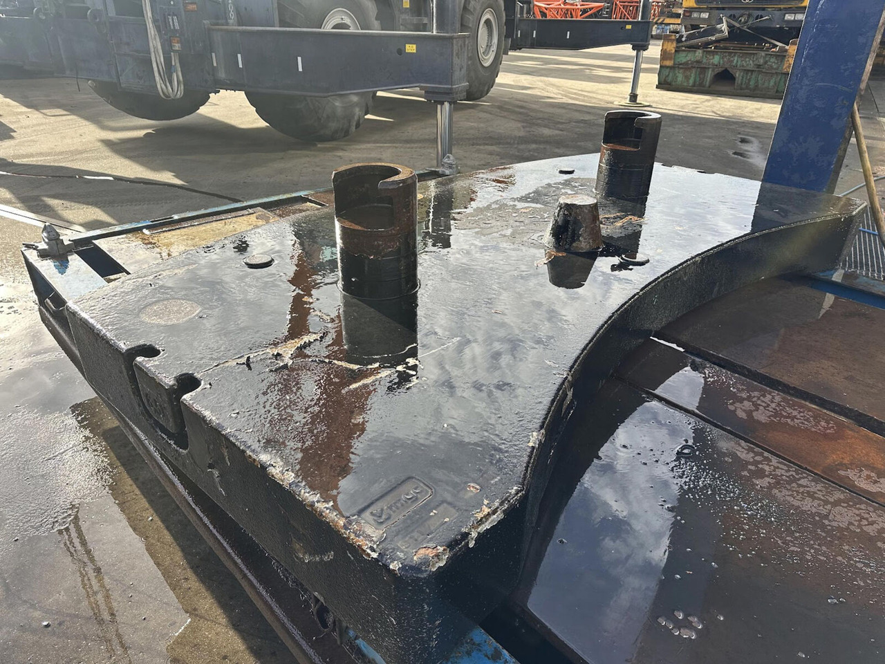 Liebherr LTM 1100-5.2 Counterweight 6,5 ton - Counterweight untuk Derek bergerak: gambar 3 Liebherr LTM 1100-5.2 Counterweight 6,5 ton - Counterweight untuk Derek bergerak: gambar 3