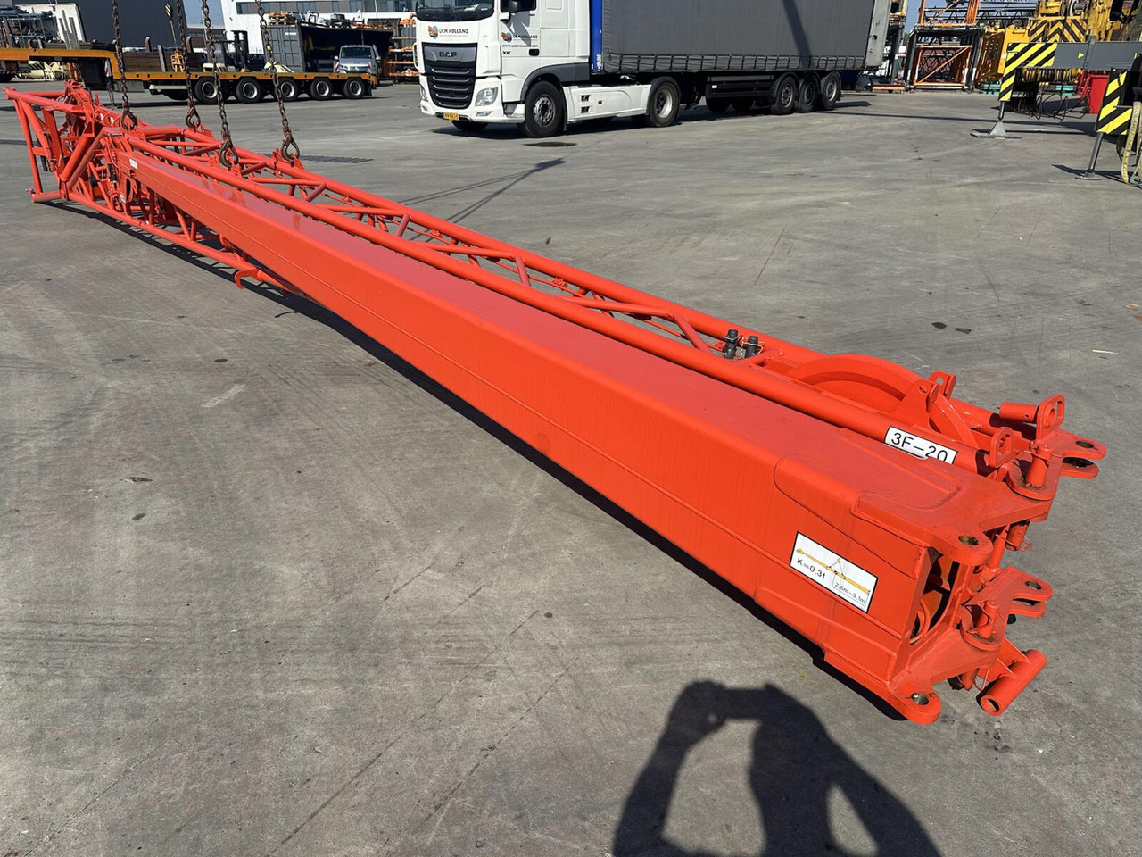 Liebherr LTM 1100-5.3 mechanical jib 9,5 - 16 meter - Boom: gambar 4 Liebherr LTM 1100-5.3 mechanical jib 9,5 - 16 meter - Boom: gambar 4