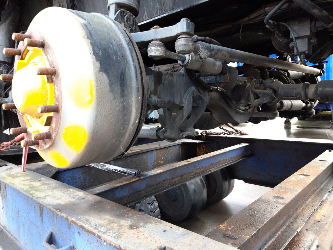 Liebherr LTM 1400-7.1 axle 4 - Poros dan bagian untuk Derek bergerak: gambar 5 Liebherr LTM 1400-7.1 axle 4 - Poros dan bagian untuk Derek bergerak: gambar 5
